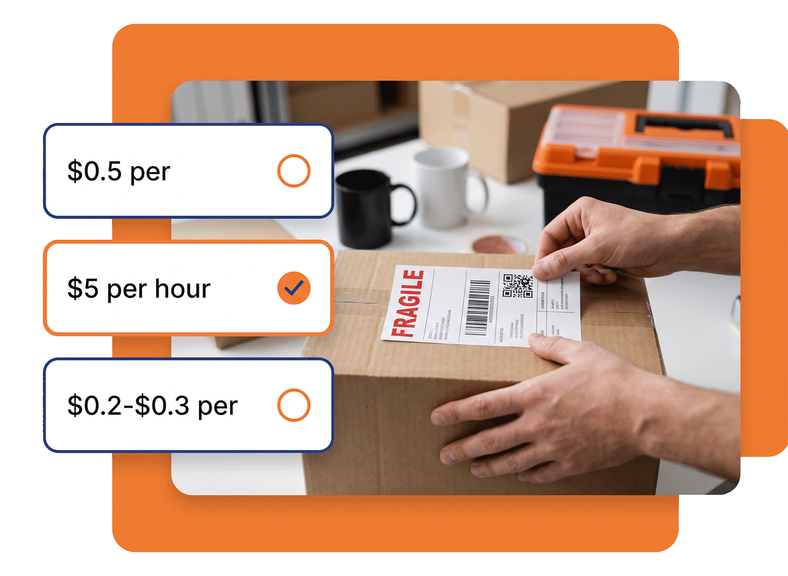 Low-cost Amazon FBA Labeling