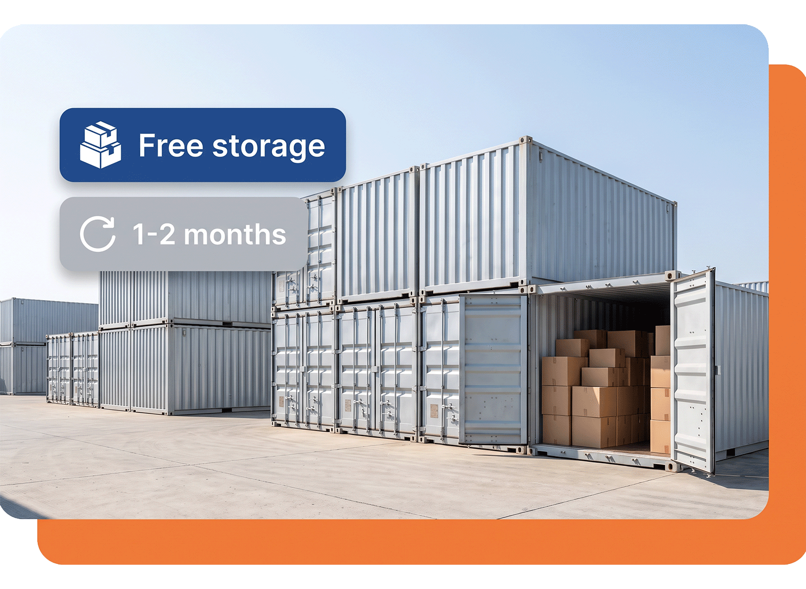 Free storage in China